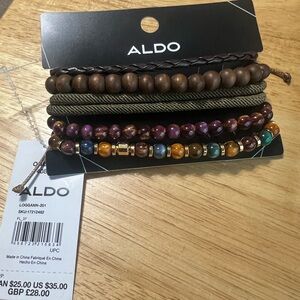 Aldo Beaded Bracelet Set NWT